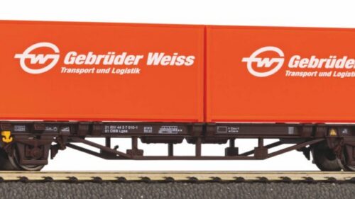 PIKO 97151 Containertrgwg. 2x20' ÖBB Gebr.Weiss V