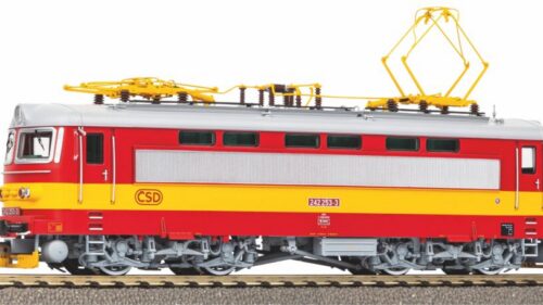 PIKO 97407 E-Lok Rh 242 rot-gelb ČSD V + DSS PluX22