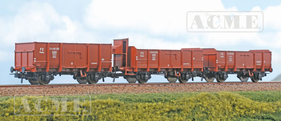 ACME 45185 Güterwagen-Set der FS, 3-teilig