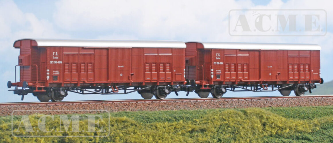 ACME 45200 Güterwagen-Set Bauart EEc der FS