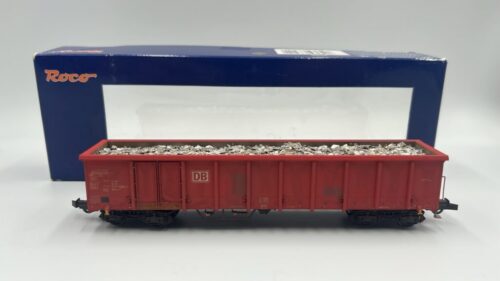 Roco 66514 DB Hochbordwagen Eaons gealtert und beladen