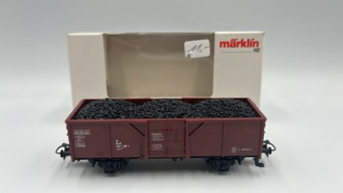 Märklin 4431 DB Hochbordwagen beladen mit Kohle