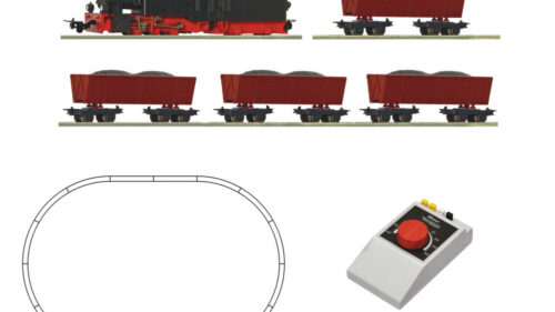 Roco 5140001 H0e Startset Dampflok + Lorenzug DC