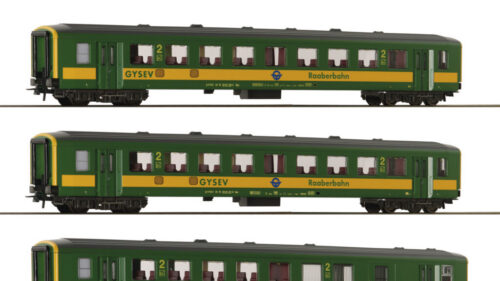 Roco 6200086 3er Set Schlierenwagen Gysev