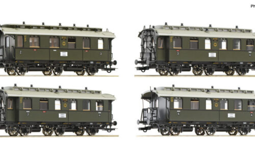 Roco 6200296 4er Set Personenwagen DRG