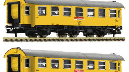 Fleischmann 6260123 2er Set Umbauwagen DB Bahnbau