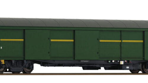 Roco 6600242 Postwagen PTT grün DC + Schlusslicht