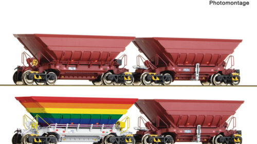 Roco 6600385 4er Set Erzwagen LKAB #1