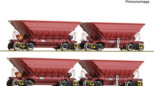 Roco 6600386 4er Set Erzwagen LKAB #2