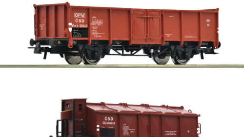 Roco 6600396 2er Set Güterwagen CSD