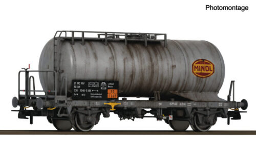 Roco 6600423 Kesselwagen Zs-w "Minol" DR gealtert