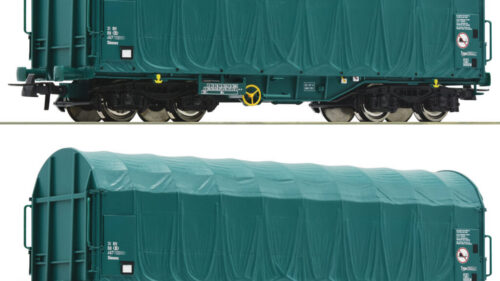 Roco 6600435 2er Set Schiebeplanenwagen SNCB
