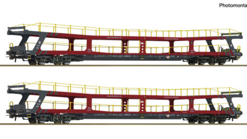 Roco 6600438 2er Set Autotransportwagen DDm ZSSK