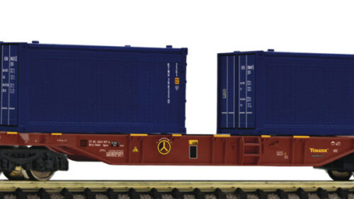 Fleischmann 6660186 Containertragwagen Sgns Touax
