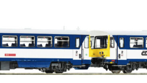 Roco 7700042 Dieseltriebwagen Rh 810 CD mit Beiwagen DC
