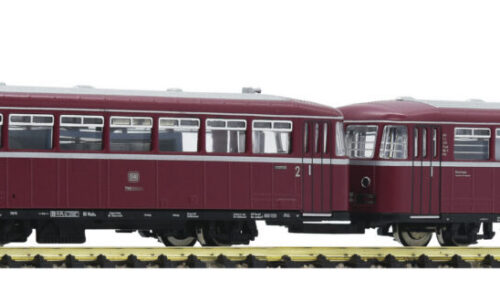 Fleischmann 7770021 Schienenbus Garnitur mit Beiwagen DB DC-Snd.