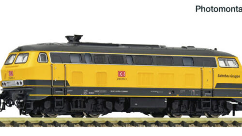 Fleischmann 7360042 Diesellok BR 218 DB Bahnbau DC