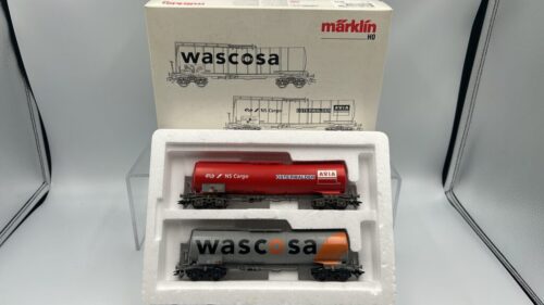 Märklin 46552 SBB/NS Cargo Set Mineralölwagen mit Knick-Kessel